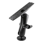RAM® Large Marine Electronics Mount with Jam Nut - Medium