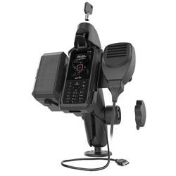 RAM® Double Ball Mount for Sonim XP5s with Speaker & Hardwire Bundle