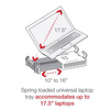 RAM® No-Drill™ Laptop Mount for '15-24 Ford F-150, ’17-24 F-250 + More