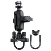 RAM® U-Bolt Double Ball Mount with Action Camera Adapter - Short
