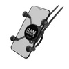 RAM® X-Grip® Phone Mount with RAM® EZ-On/Off™ Bicycle Base