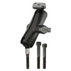 RAM® Motorcycle Handlebar Clamp Mount with M8 Bolts - Medium