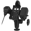 RAM® Double Ball Mount for Sonim XP10 with Speaker & Hardwire Bundle