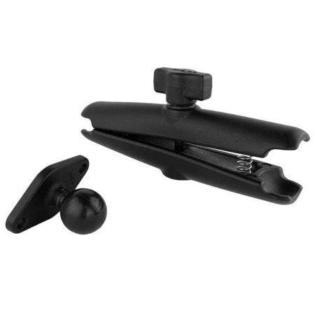 RAM® Double Socket Arm with Diamond Plate - B Size Long