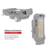 RAM® Key-Locking Form-Fit Powered Dock for Zebra TC73 & TC78