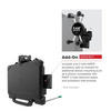 RAM® Power + Data Locking Dock for Zebra ET8x 2-in-1 Tablet