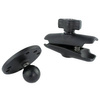 RAM® Double Socket Arm with Round Plate - B Size Medium