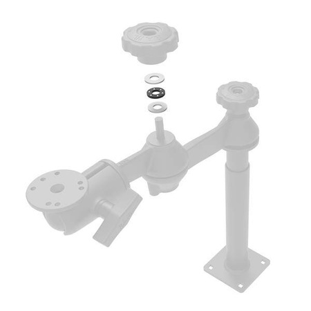 RAM® Non-Slip Ball Bearing Washer Kit