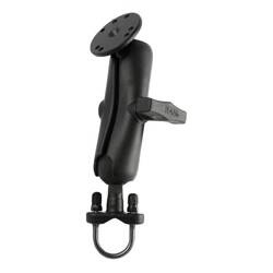 RAM® Double Ball U-Bolt Mount with Round Plate