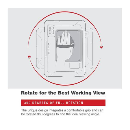 GDS® Roto-Mag™ 3-in-1 Grip Handle Accessory for Zebra ET8x