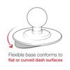RAM® Finger-Grip™ Universal Holder with Adhesive Flex Base