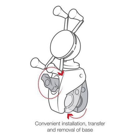 RAM® X-Grip® Phone Mount with RAM® Snap-Link™ Tough-Claw™