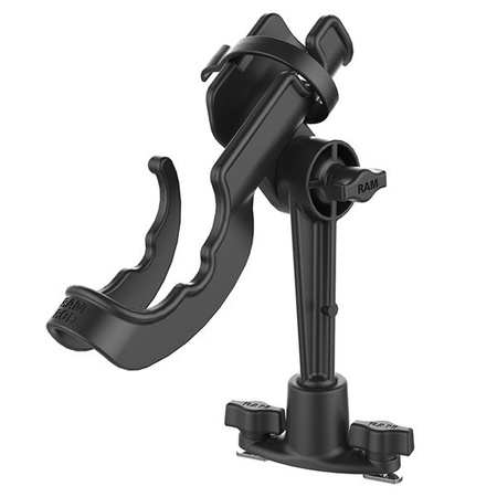 RAM ROD® Fishing Rod Holder with Dual T-Bolt Track Base