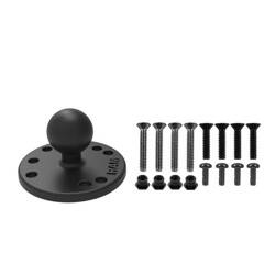 RAM® Round Plate with Ball & Mounting Hardware for Garmin GPSMAP + More