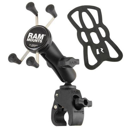 RAM® X-Grip® Phone Mount with RAM® Tough-Claw™ Small Clamp Base - Medium
