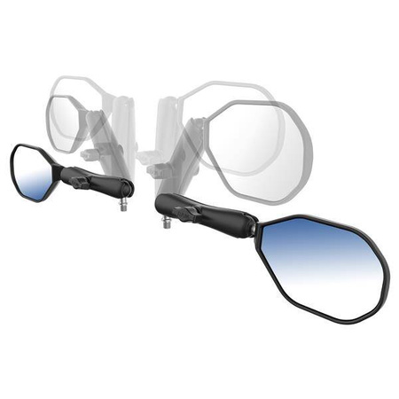 RAM® Tough-Mirror™ Kit with M10-1.25 Bases - Long Arm