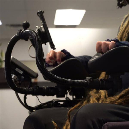 RAM® Rugged Quick Release Wheelchair 2-Point Base with Ball