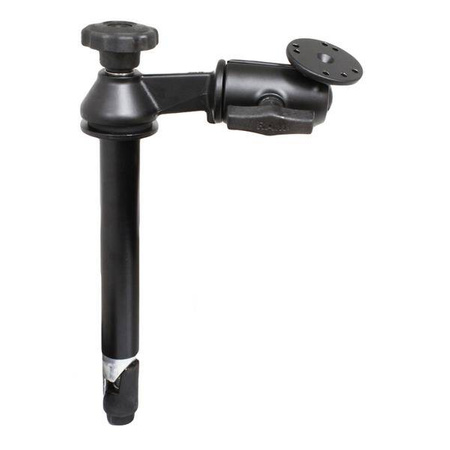 RAM® 8" Upper Pole with Single Swing Arm & Round Plate