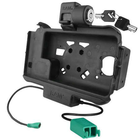RAM® Locking Modular Power + Dual USB Dock for Tab Active5 & 3