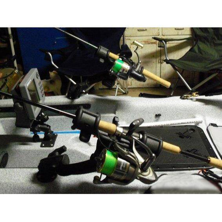 RAM® Light-Speed™ Fishing Rod Holder with Revolution Socket Arm and Base