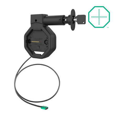 GDS® Uni-Conn™ Powered Locking USB-C Dock with Release Button