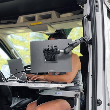 RAM® Double Socket Swivel & Ratchet Arm - C Size