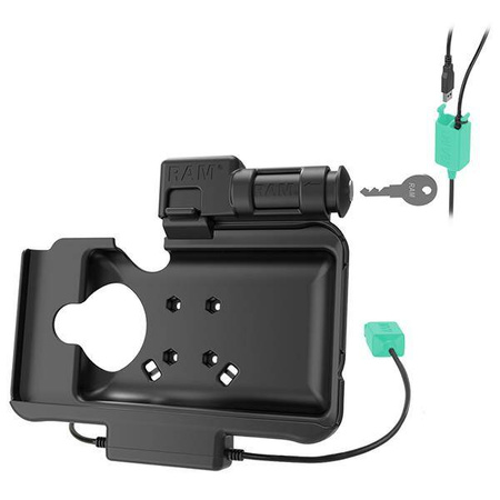 RAM® Key Locking Power + Dual USB Dock for Samsung Tab Active5 & 3