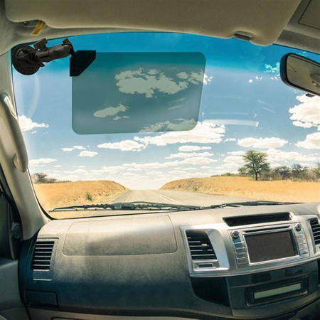 RAM® Twist-Lock™ Suction Cup Mount with Swivel Socket Arm & Sun Visor