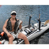 RAM® Tube™ Rod Holder with Round Plate for Salt Water Use