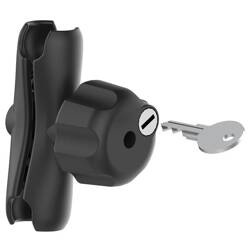 RAM® Double Socket Arm with Steel Key Lock Knob - C Size Medium