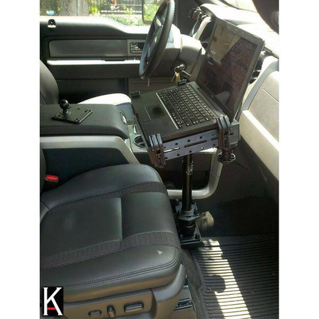 RAM® Laptop Mount with Adjust-A-Pole™ for '04-14 Ford F-150 + More