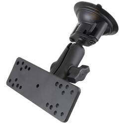 RAM® Twist-Lock™ Suction Cup Mount with Electronics Plate - Medium
