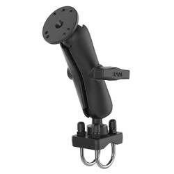 RAM® Double U-Bolt Rail Mount for Smaller Rails - C Size Medium