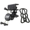 RAM® X-Grip® Phone Mount with Glare Shield Clamp Base