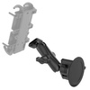 RAM® Twist-Lock™ Suction Cup Double Ball Mount - Medium