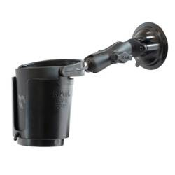 RAM® Level Cup™ 16oz Drink Holder with RAM® Twist-Lock™ Suction Cup