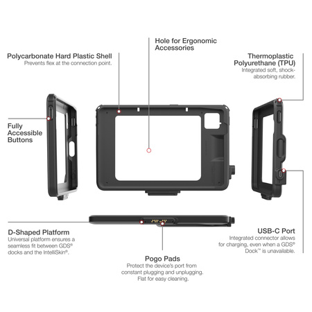 IntelliSkin® Next Gen for Zebra ET401 10" Enterprise Tablet