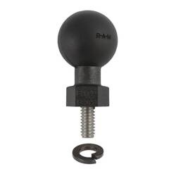 RAM® Tough-Ball™ with 1/4"-20 x .50" Threaded Stud and Lock Washer