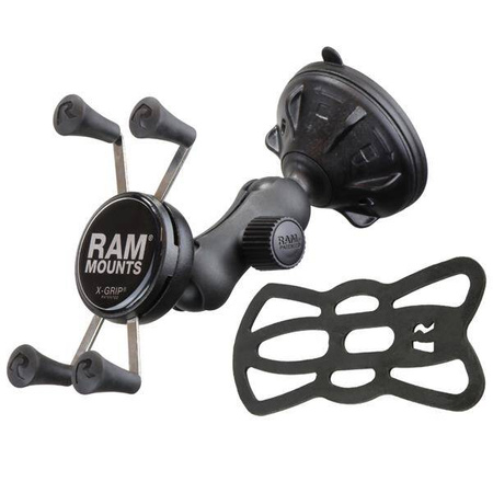 RAM® X-Grip® Phone Mount with Twist-Lock™ Low Profile Suction Cup