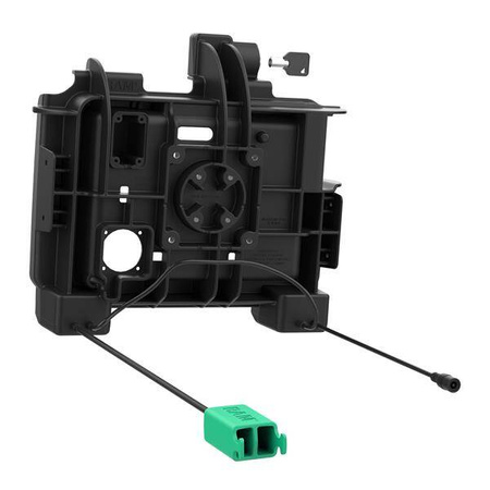 RAM® Power + Dual USB Locking Dock for Zebra ET6x