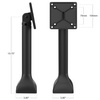 RAM® 14" Pedestal Mount with 100mm & 75mm VESA Patterns