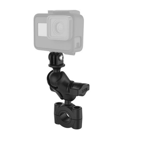 RAM® Torque™ Medium Rail Base with Universal Action Camera Adapter