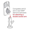 RAM® Form-Fit Cradle for Apple iPhone 12 mini & iPhone 13 mini