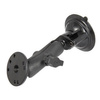 RAM® Twist-Lock™ Composite Suction Cup Mount with Round Plate