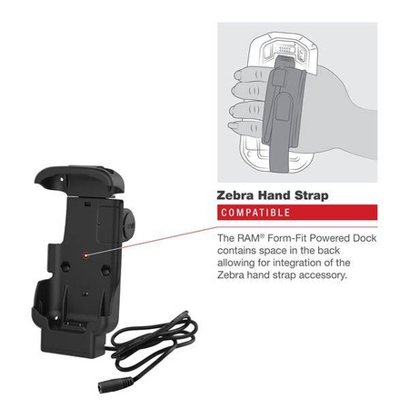 RAM® Form-Fit Powered Dock for Zebra TC73 & TC78