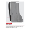 RAM® Key-Locking Form-Fit Powered Dock for Zebra TC73 & TC78