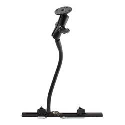 RAM® Cessna Seat Rail Mount with 12" Flex Arm and Round Plate