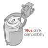 RAM® Level Cup™ 16oz Drink Holder with RAM® Tough-Claw™ Mount