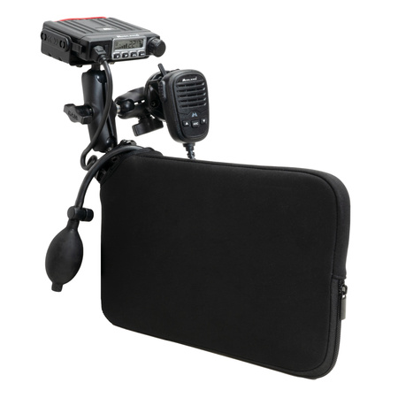 RAM® Tough-Wedge™ Temporary Radio + Mic Vehicle Mount Bundle