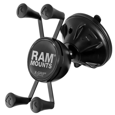 RAM® X-Grip® Phone Mount with RAM® Mighty-Buddy™ Suction Cup